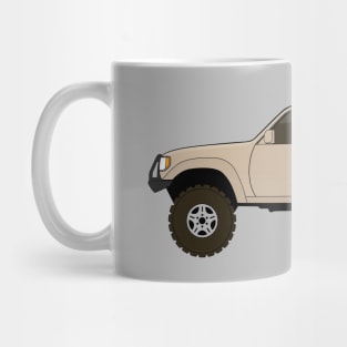 fj80 Land Cruiser tan Mug